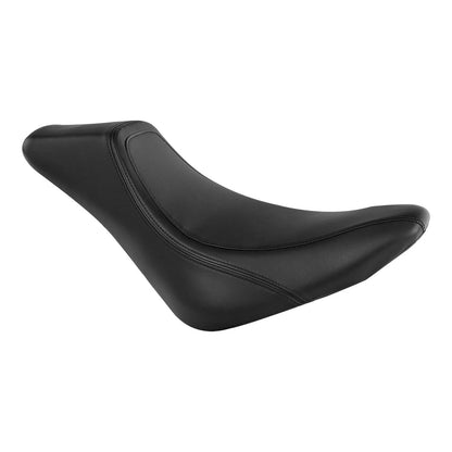 Rider Driver Solo Seat Fit For Harley Softail FLDE FLHC FLHCS FLSL 2018-Up Black