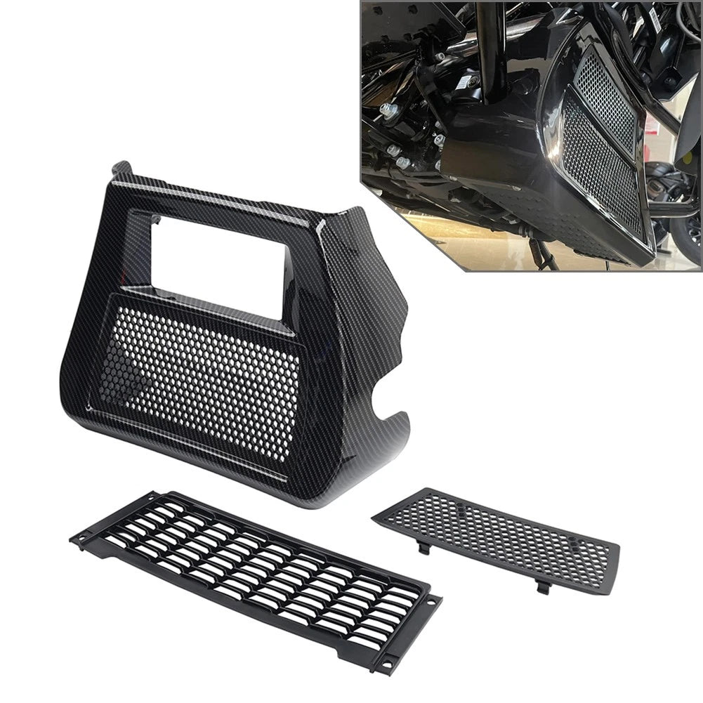 Radiator Chin Cover Lower Spoiler For Harley CVO Road Street Glide 2023 - 2025