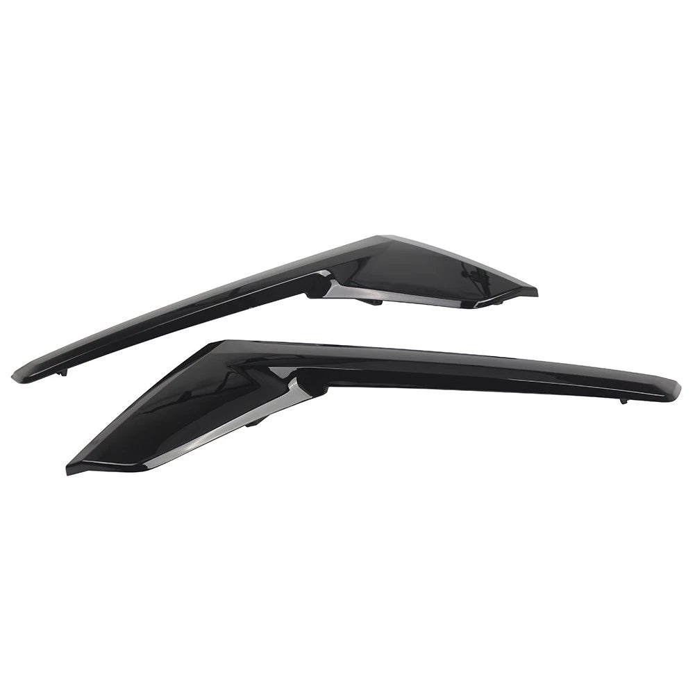 Front Bumper Hood Grille Glossy Black Kit For Toyota Land Cruiser LC200 2016-18