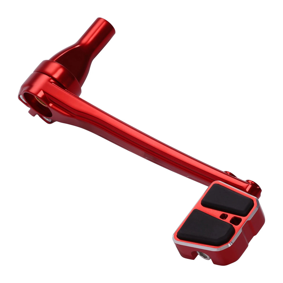 Red Brake Arm Lever Peg Pedal For Harley Softail Low Rider ST FXLRST 2022-2025