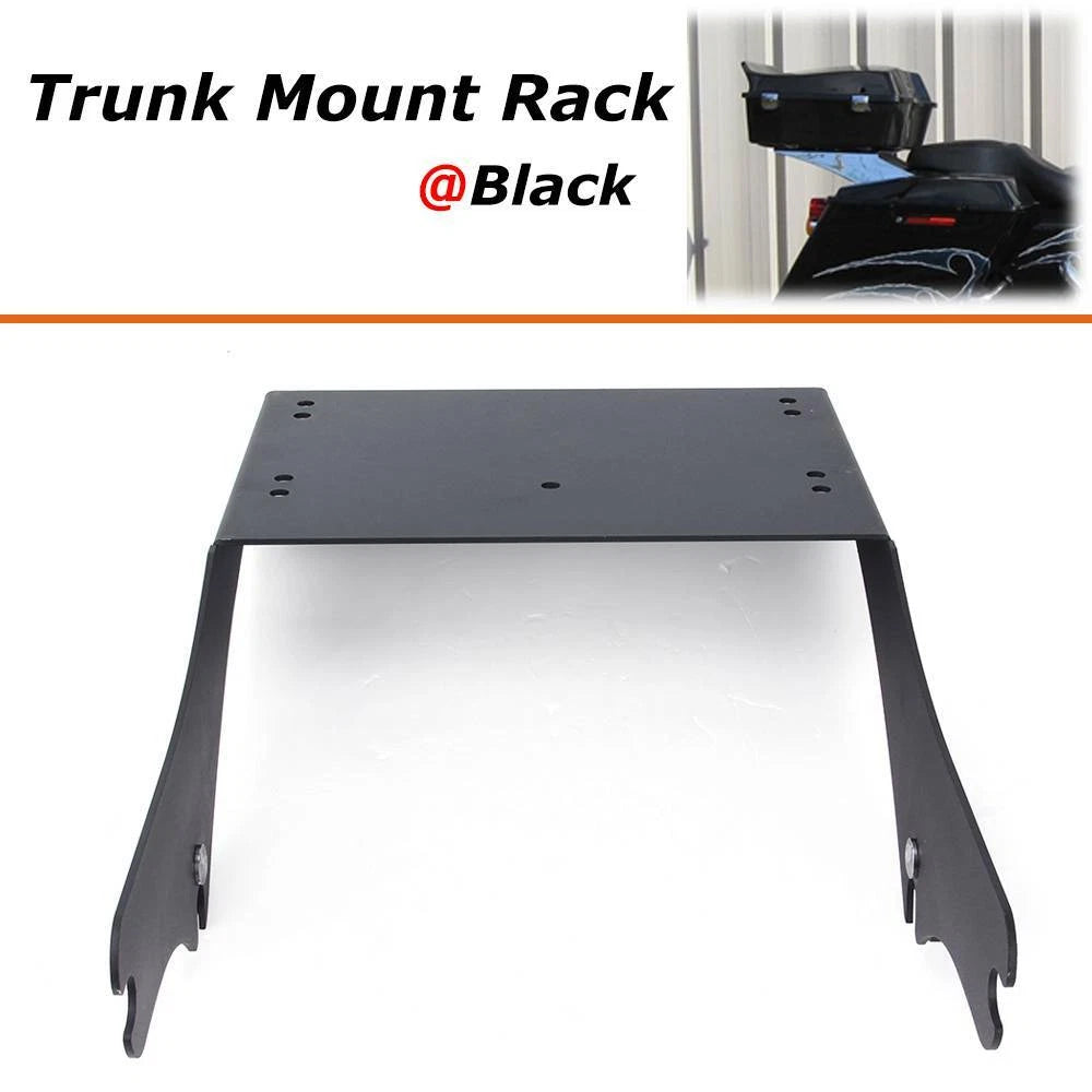 Detachable Tour Pack Pak Luggage Rack Trunk Bracket For Harley Touring 1997-2008