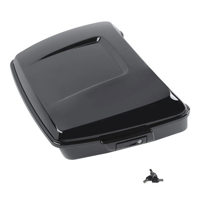 Chopped Trunk Mount Rack Fit For Harley Touring Street Road Glide 1997-08 Black