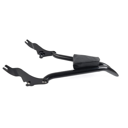 US Detachable Backrest Rear Sissy Bar w/Cushion For Harley Touring 09-23