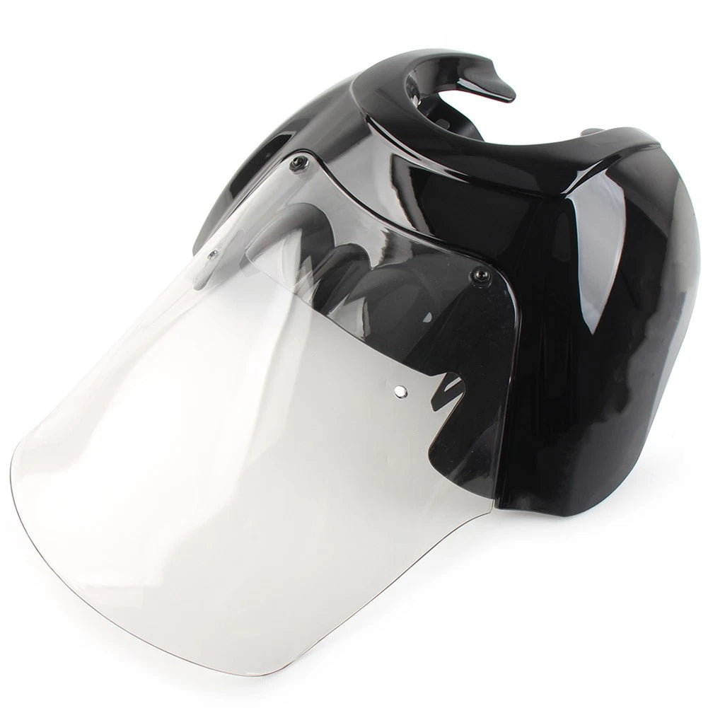 Headlight Fairing Cover W/ 15'' Clear Windshield For Harley Dyna FXDXT T-Sport