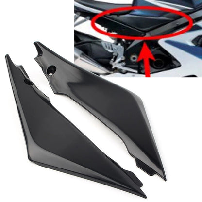 2x Gas Tank Side Cover Panel Fairing Pair For Suzuki GSXR 1000 2005 2006 Black