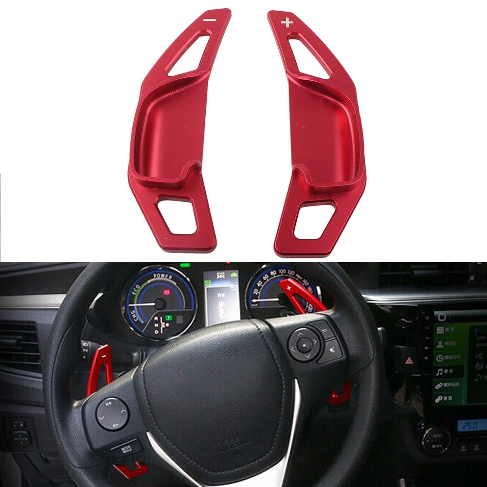 L+R Steering Wheel Shift Paddle Extension Shifter For Toyota Corolla RAV4 Camry