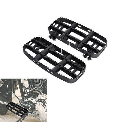 Black Driver Floorboard Footboard Fit For Harley Electra Street Glide 2014-24 23