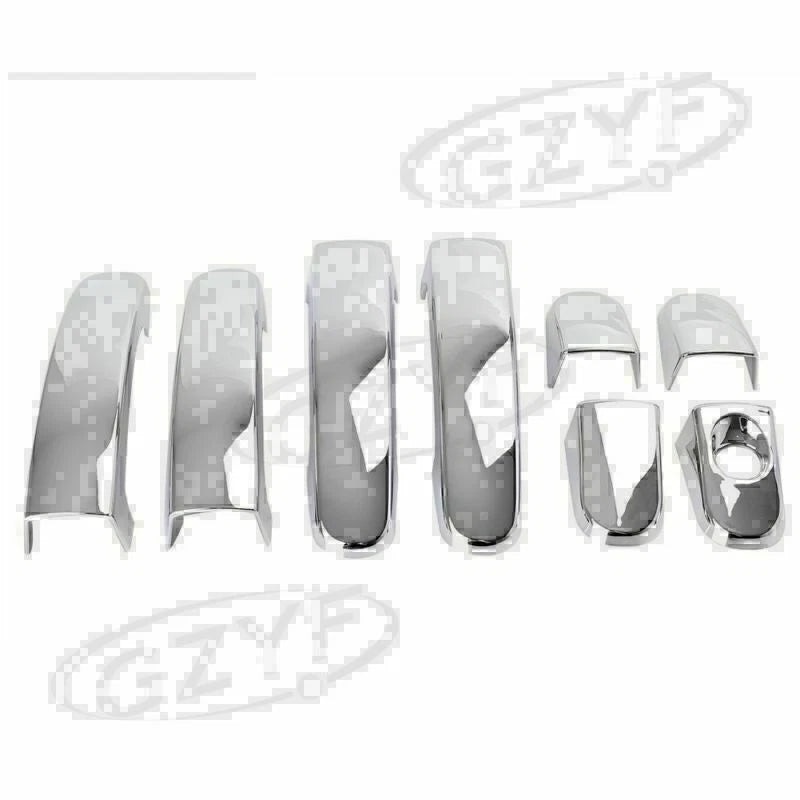 Exterior Door Handle Bar Deco Trim Chrome Fit Ford Escape Kuga 2013-2017 Auto