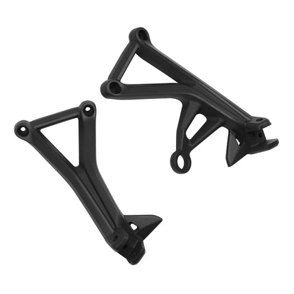 Rear Passenger Foot Pegs Pedal Bracket Fit For Ducati Monster 821 Stealth 19-21