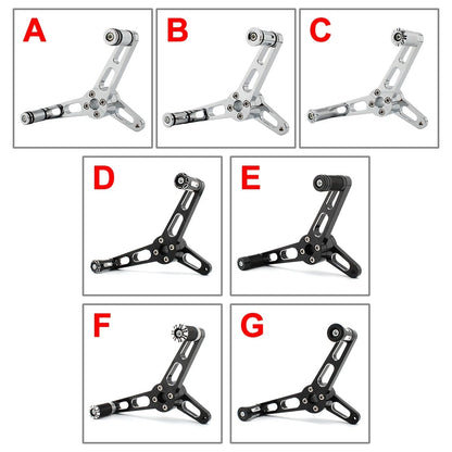 Front Foot Pegs Heel Toe Shifter Lever For Harley Sportster XL883 1200 Iron883 A