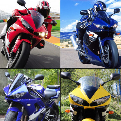 Front Headlight Head Light Lamp for Yamaha YZF R6 2003-2005 & YZF R6S 2006-2009