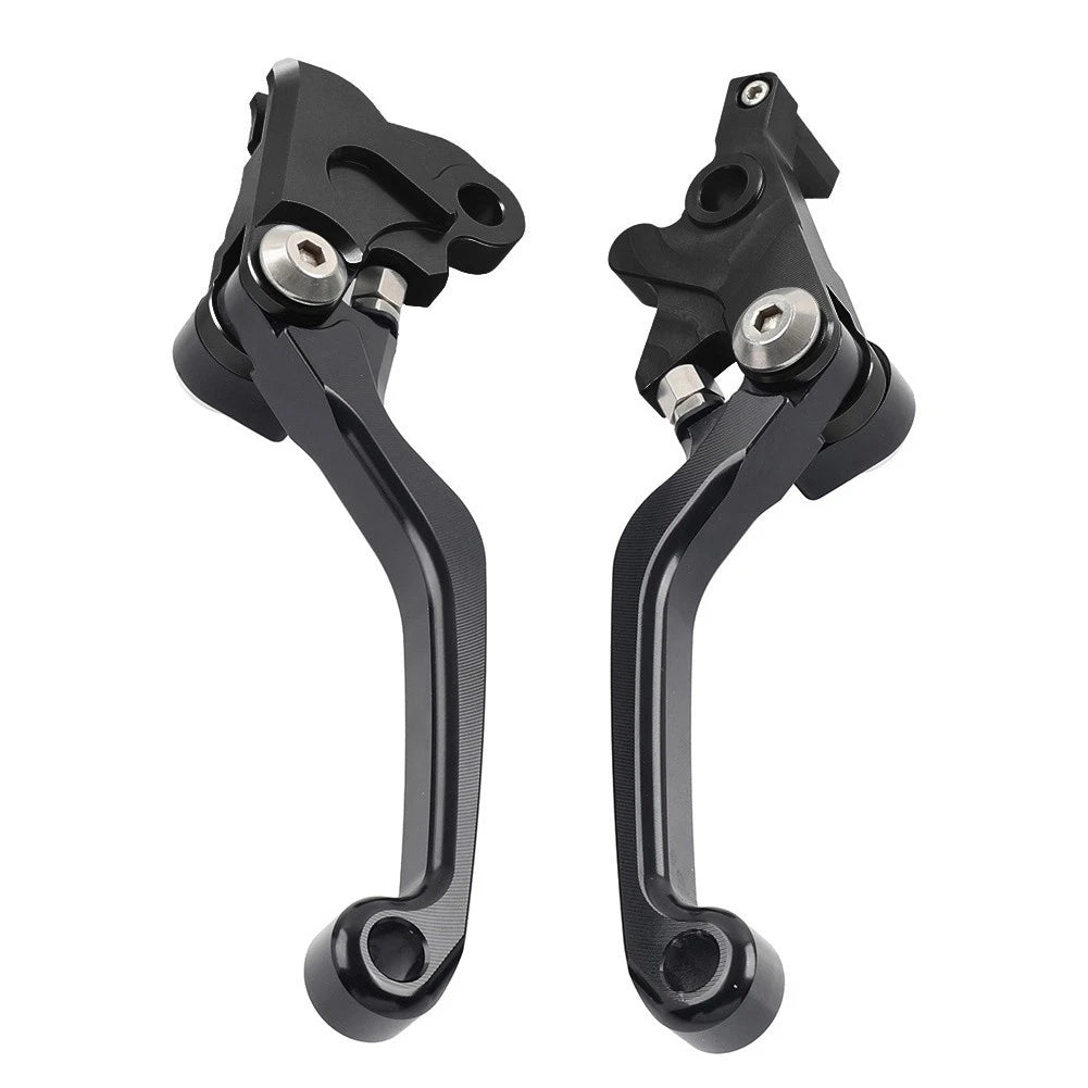 1 Pair Black Clutch Brake Levers CNC Pivot For Honda CRF150F CRF230F 2003-2017