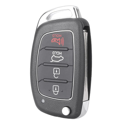 Car Keyless 4 Buttons Remote Key FOB Shell Case For 13-14 Hyundai Santa Fe ix45