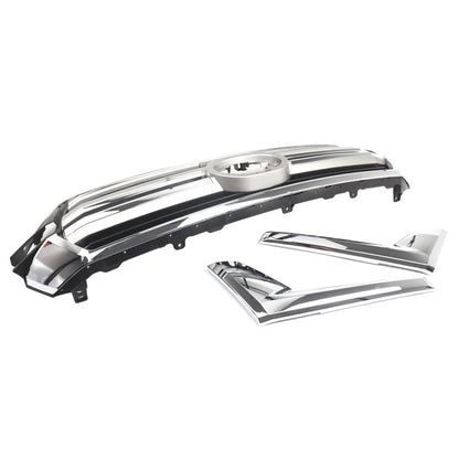 Front Bumper Center Grille Set For Toyota Land Cruiser LC200 2016-2021