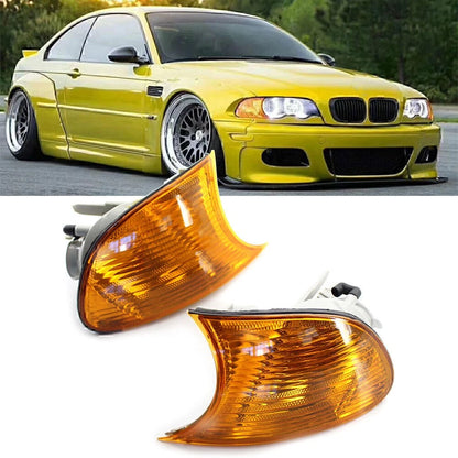 Front Turn Signal Light With Yellow Lens For BMW 323Ci 328Ci 01 325Ci 330Ci 2000