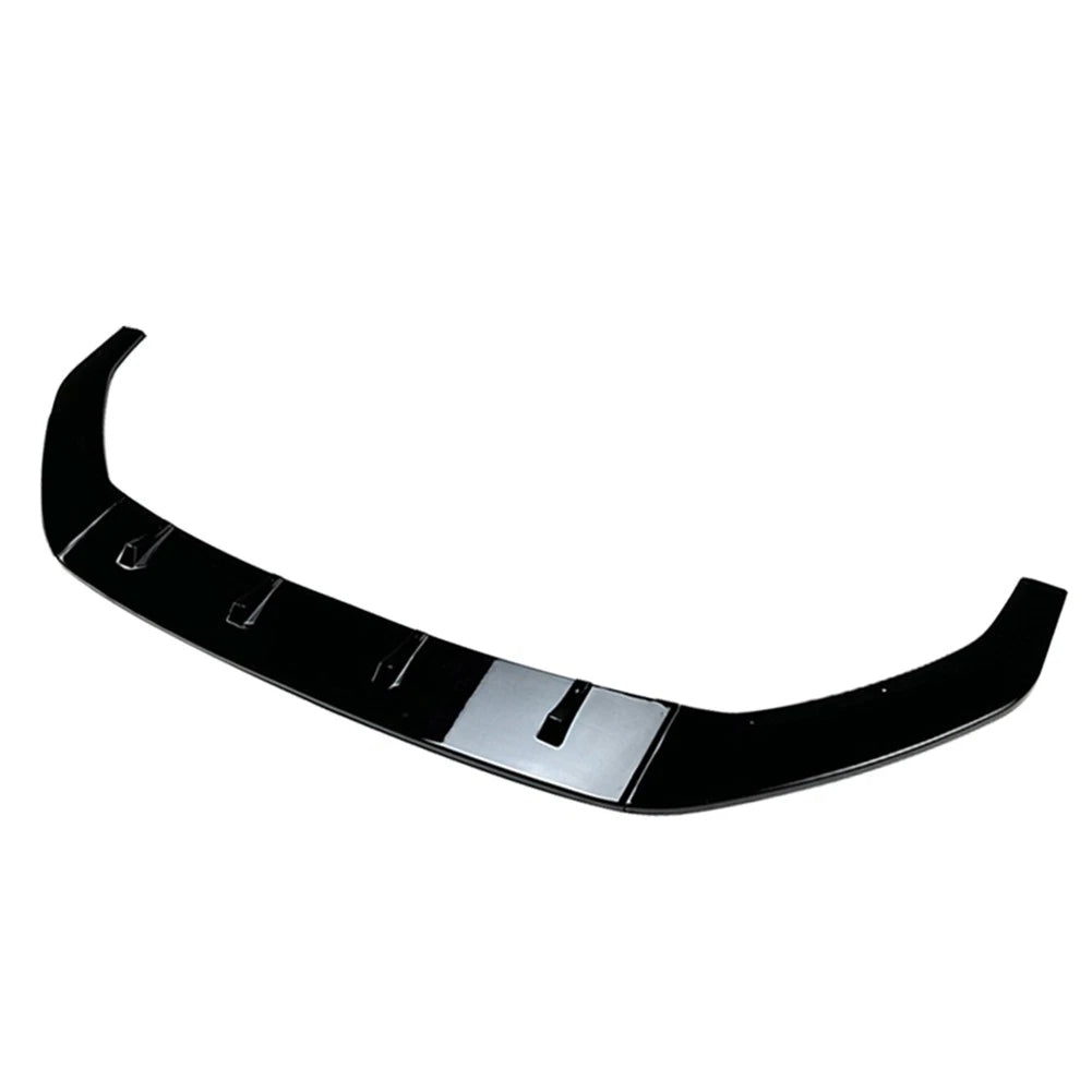 Front Bumper Spoiler Splitter Lip For VW Golf MK7.5 R Rline 2017-19 Black