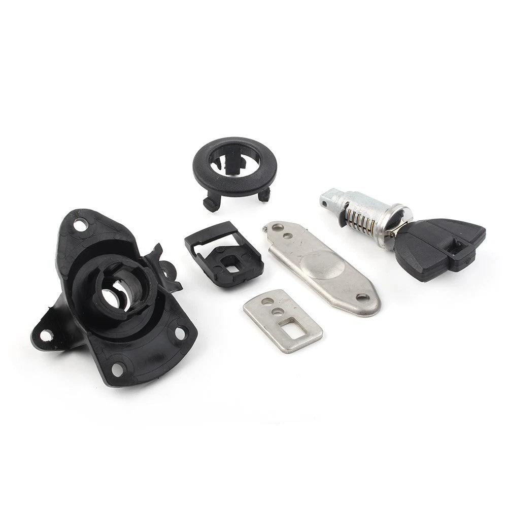 Rear Passenger Seat Pad Pillion Cushion Lock Key Fit SBMW S1000 RR 2010-17 Black