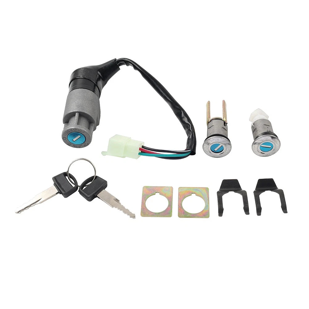 Ignition Switch Lock Set w/ 2Key 35010-GV4-901 for Honda Elite 80 CH80 1985-07