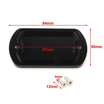 Front Brake Fluid Cap Reservoir Cover For Yamaha V Star XVS 650/950 Black US