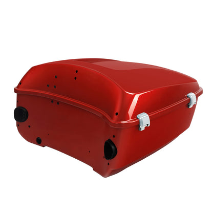 King Trunk Fit Fit For Harley Touring Glide 2014-2024 2023 Wicked Red