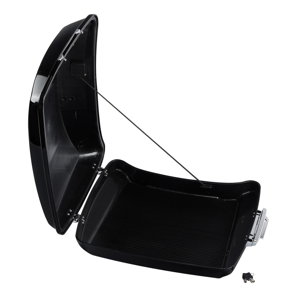 Razor Trunk Backrest Fit For Harley Road Glide King 2014-2025 Black Denim