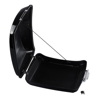 Razor Trunk Backrest Fit For Harley Road Glide King 2014-2025 Black Denim