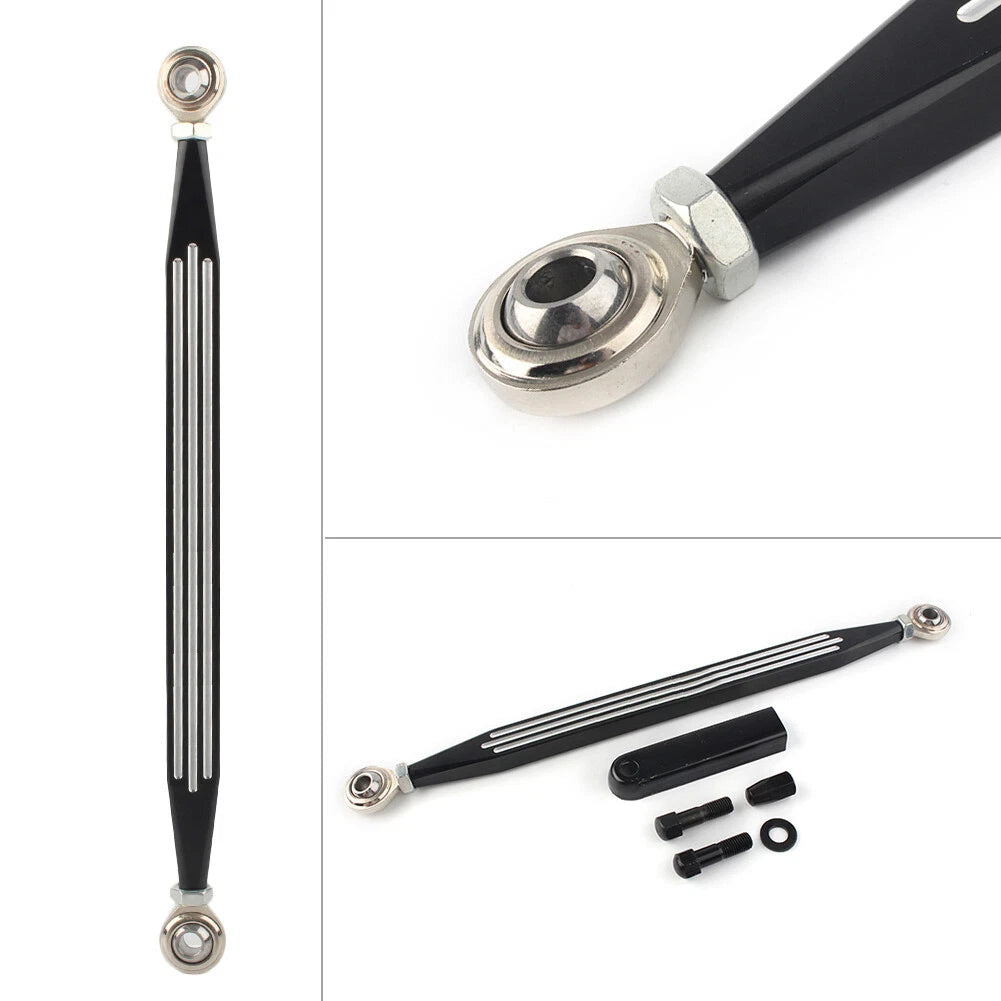 Shift Linkage Shifter Link Set Fit Harley Electra Glide Classic EFI FLHTCI Black