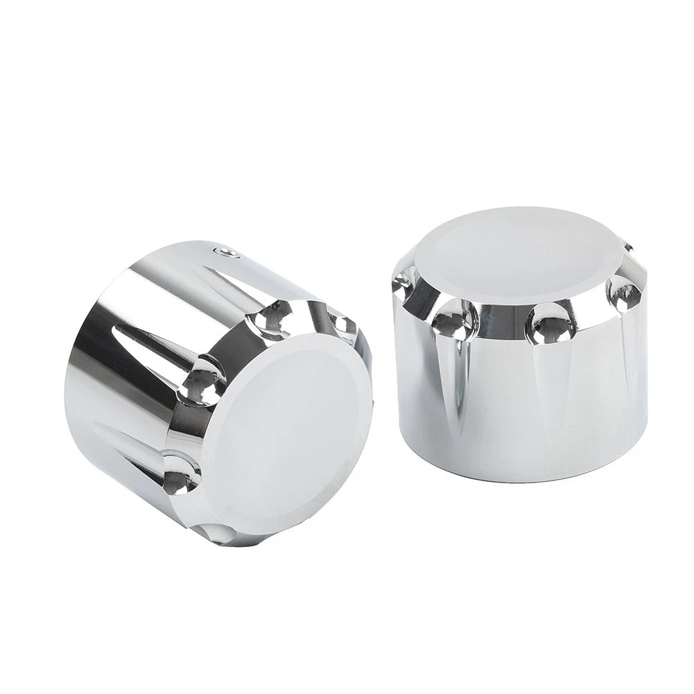 Front Axle Cap Nut Cover For Harley Sportster Touring Softail Dyna VRSC Fat Bob