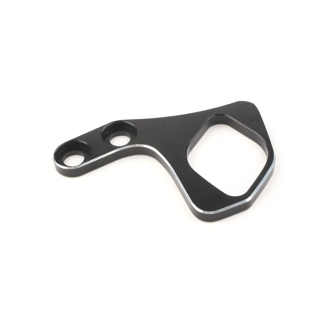1PC For Scrambler CNC Motorcycle Ignition Key Relocation Bracket Black and White