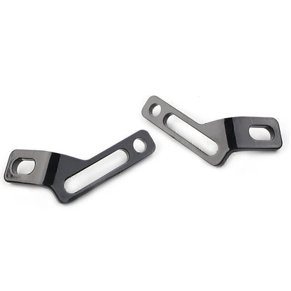 Rear Footrest Tie-Down Brackets For Harley Road King Electra Street Glide Black