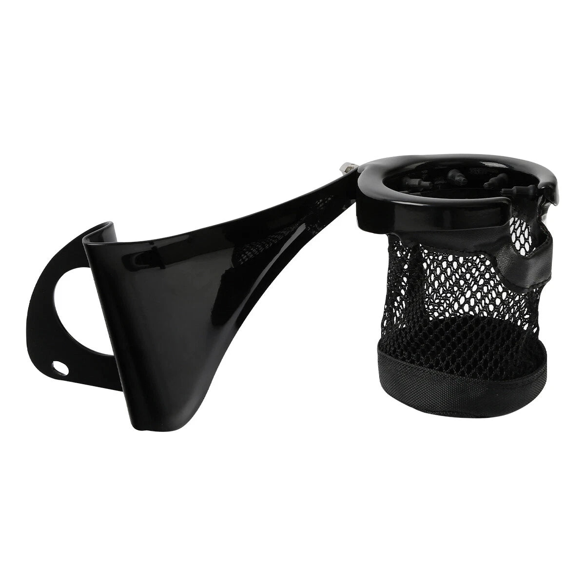 Rear Drink Cup Holder Passenger Fit For Harley Touring Street Road Glide 2014-Up