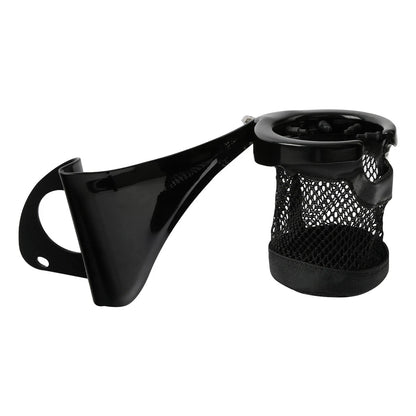 Rear Drink Cup Holder Passenger Fit For Harley Touring Street Road Glide 2014-Up