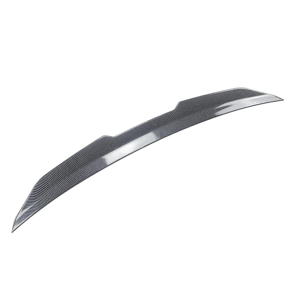 Rear Trunk Spoiler Wing For BMW 5 Series E60 M5 Sedan 2004-2010 Carbon Fiber Blk
