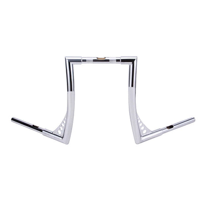 Chrome 16" Rise 1 1/4" Ape Hangers Handlebar For Harley Softail Sportster Custom
