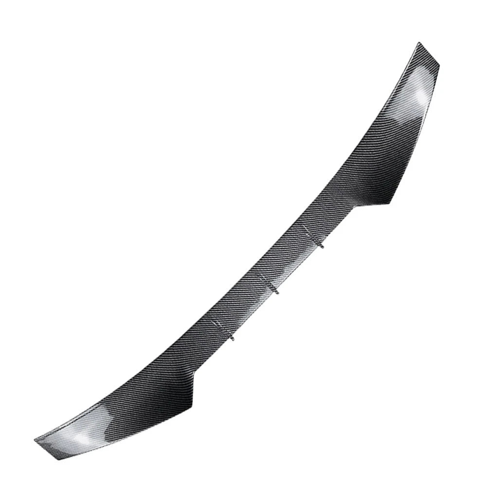 Carbon Look Rear Roof Spoiler Wing Top Tail Wing For Audi A4 B9 Sedan 2017-2024