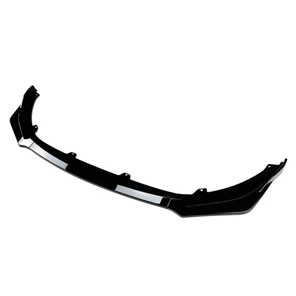 3x Front Bumper Spoiler Splitter Lip Glossy Black For Kia Stinger GT 2018-2023