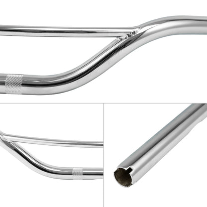 Chrome Hollywood Handlebar Fit For Harley Sportster XL883 1200 Dyna Softail US