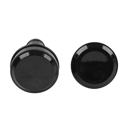 Black Front Axle Nut Caps Cover For Softail Low Rider ST FXLRST 2022-2026