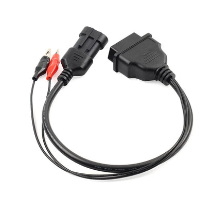 Motorcycle 3 pin To 16pin OBD2 Diagnostic Cable Adapter Connector For Cfmoto