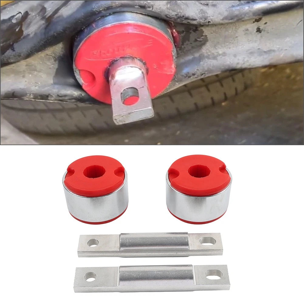 4 Pieces Red Rear Trailing Arm Bushing Kit Fit For Honda Civic 1988-2000