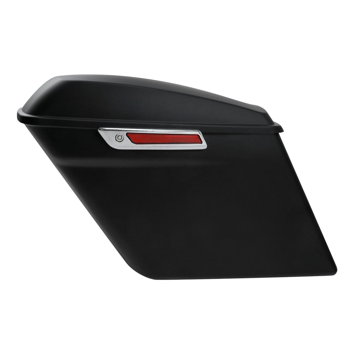 Matte Black 5'' Stretched Saddlebags w/ Bracket For Harley Softail Fatboy 84-17