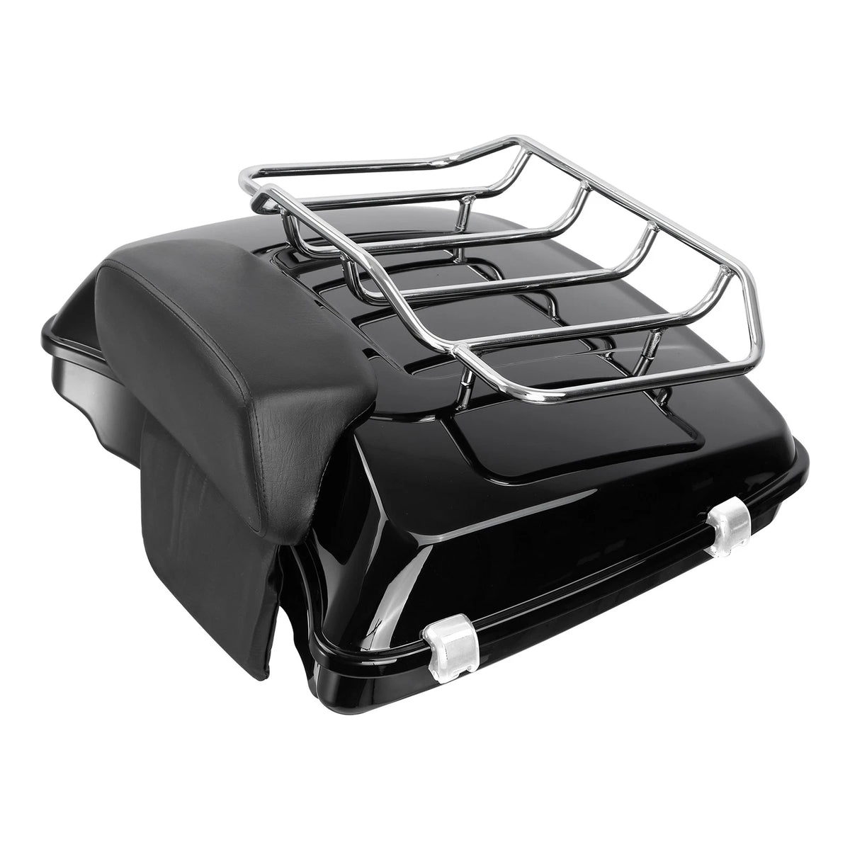 Razor Trunk Backrest Pad Mount Rack Plate Fit For Harley Electra Glide 2014-2026