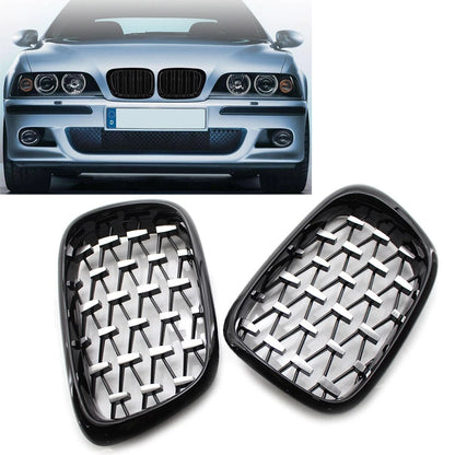 For BMW E39 5-Series 99-03 Latest Style Front Kidney Grille US