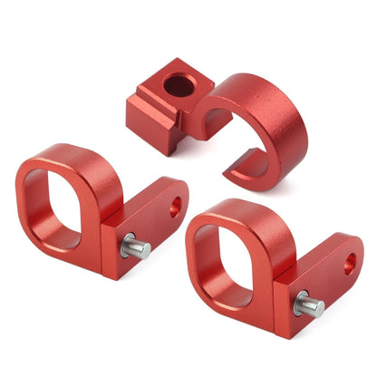 3PCS Front & Rear Brake Hose Line Clamp Fit For Suzuki DRZ400SM 2005-2024 Red