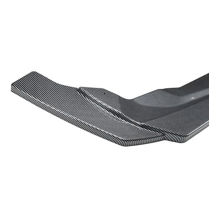 2pcs Carbon Black Rear Bumper Side Spoiler Lip For BMW 2 Series M2 G87 2023-2024