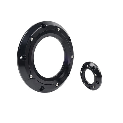 Clear Derby Timer Timing Cover Fit Harley Softail Dyna Touring Road Glide