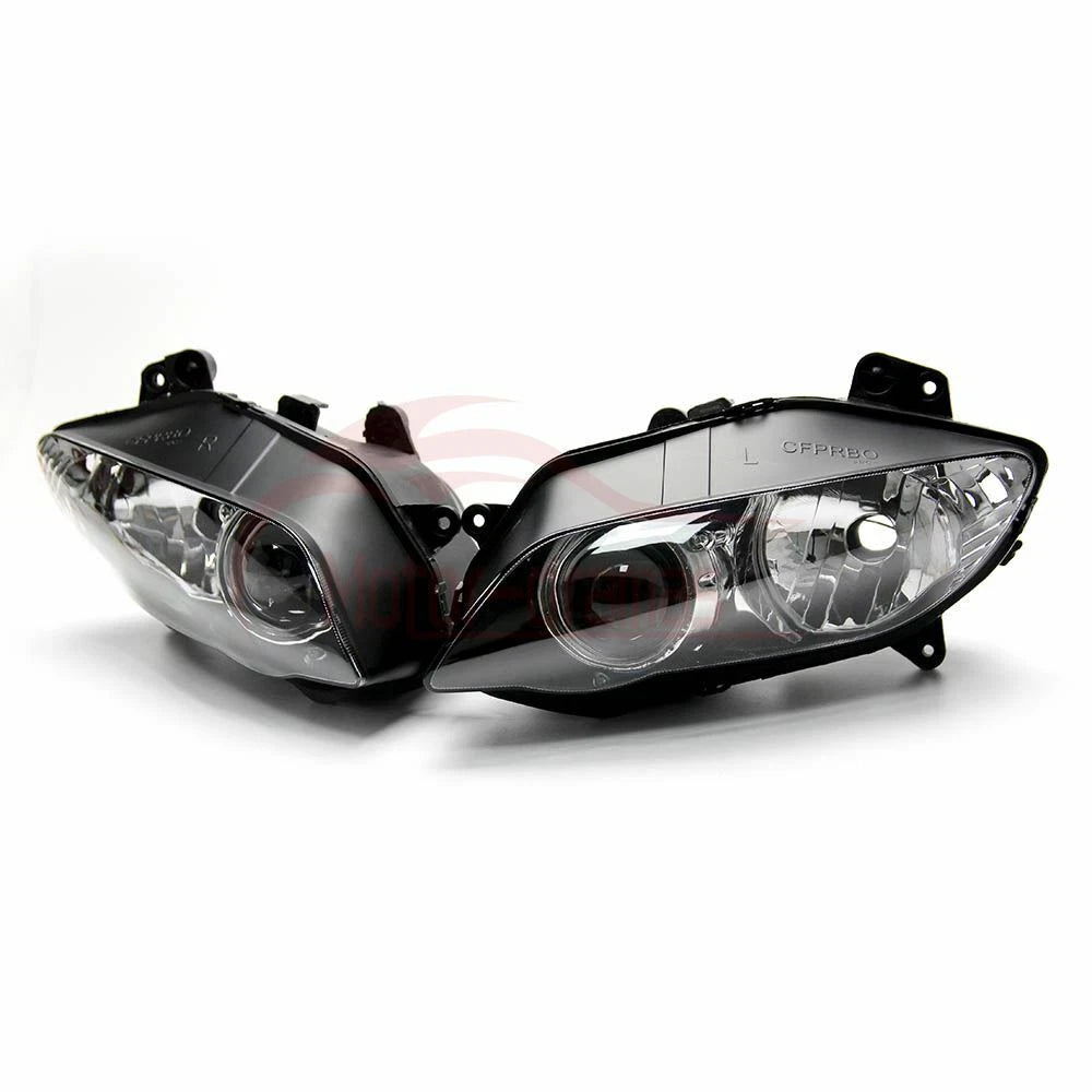 Front Headlight Head Lamp Assembly Clear Lens For Yamaha YZF R1 2004 2006 2005