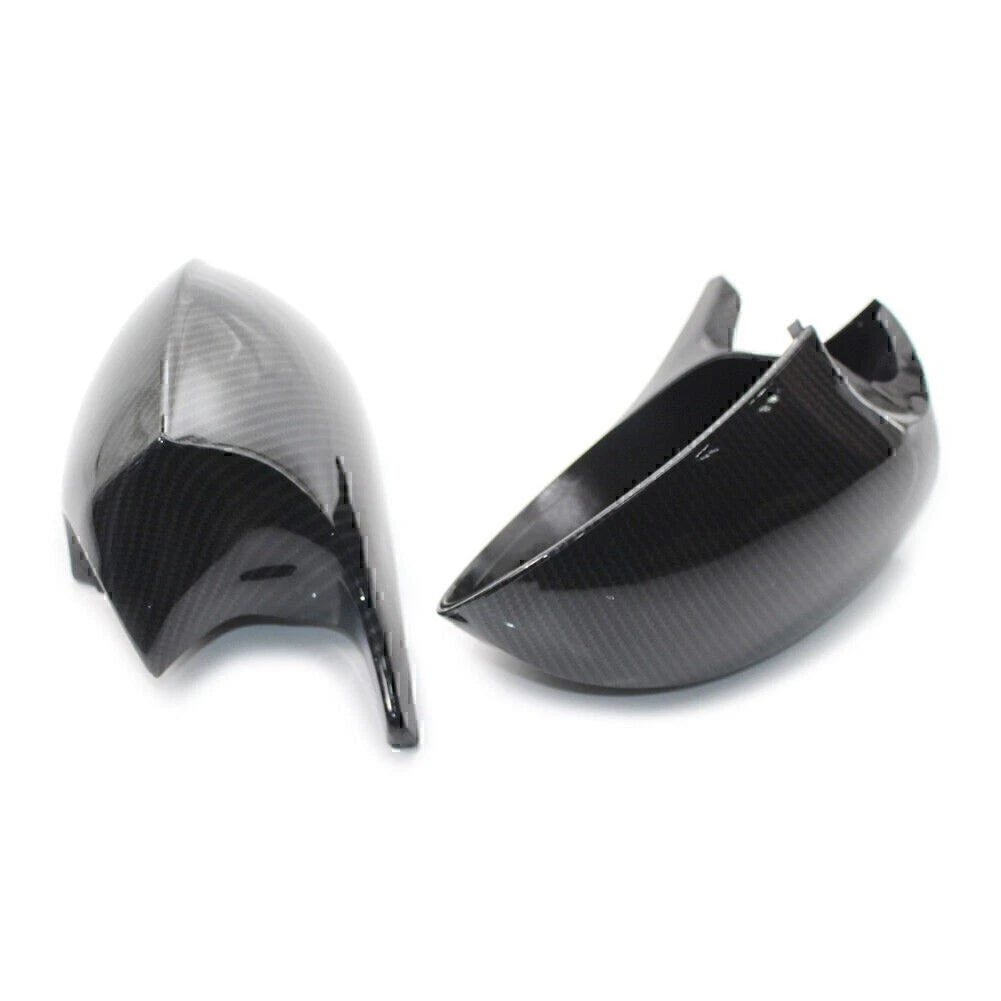 Carbon Rear View Mirror Cover Trim For BMW  3-Series E90 Sedan E91 Touring 05-08
