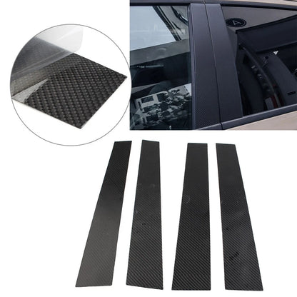 4 Pcs Exterior Door Window B Pillar Post Cover Trim For Dodge Ram 1500 19-23 US