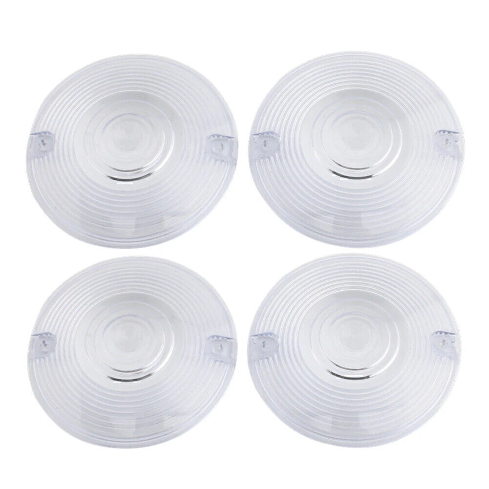 Turn Signal Light Indicator Cover for Harley Davidson Electra Glide Clear Lens
